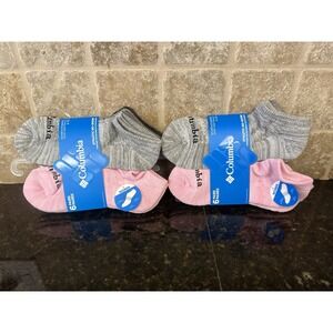COLUMBIA Womens Socks No Show Cushioned‎ Arch Support 12 Pair Shoe Size 4-10